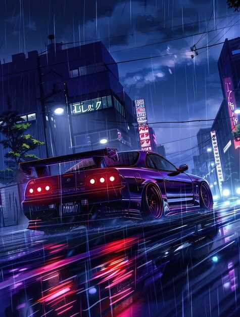 Персонализация внешнего вида и механической части Nissan Skyline